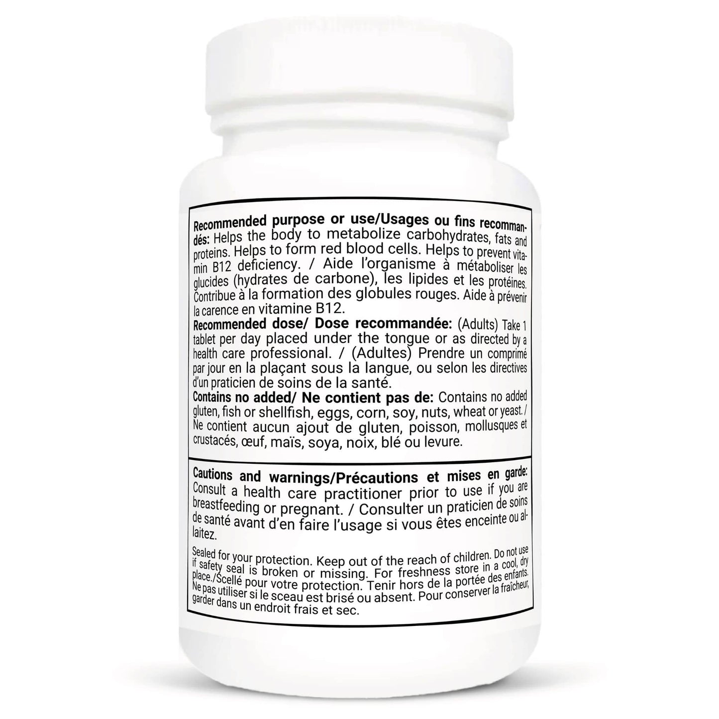 200 Sublingual Tablets | Vitacheck Vitamin B12 Methylcobalamin