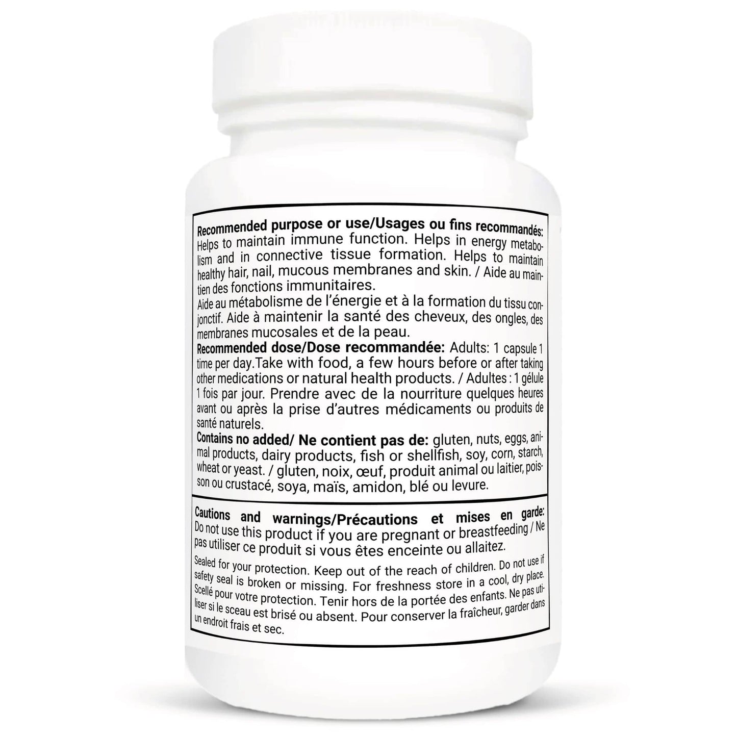 120 Vegetable Capsules | Vitacheck Zinc Picolinate