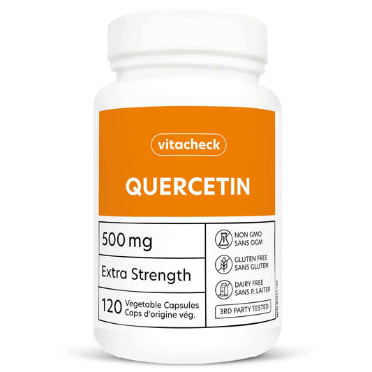 120 Vegetable Capsules | Vitacheck Quecetin