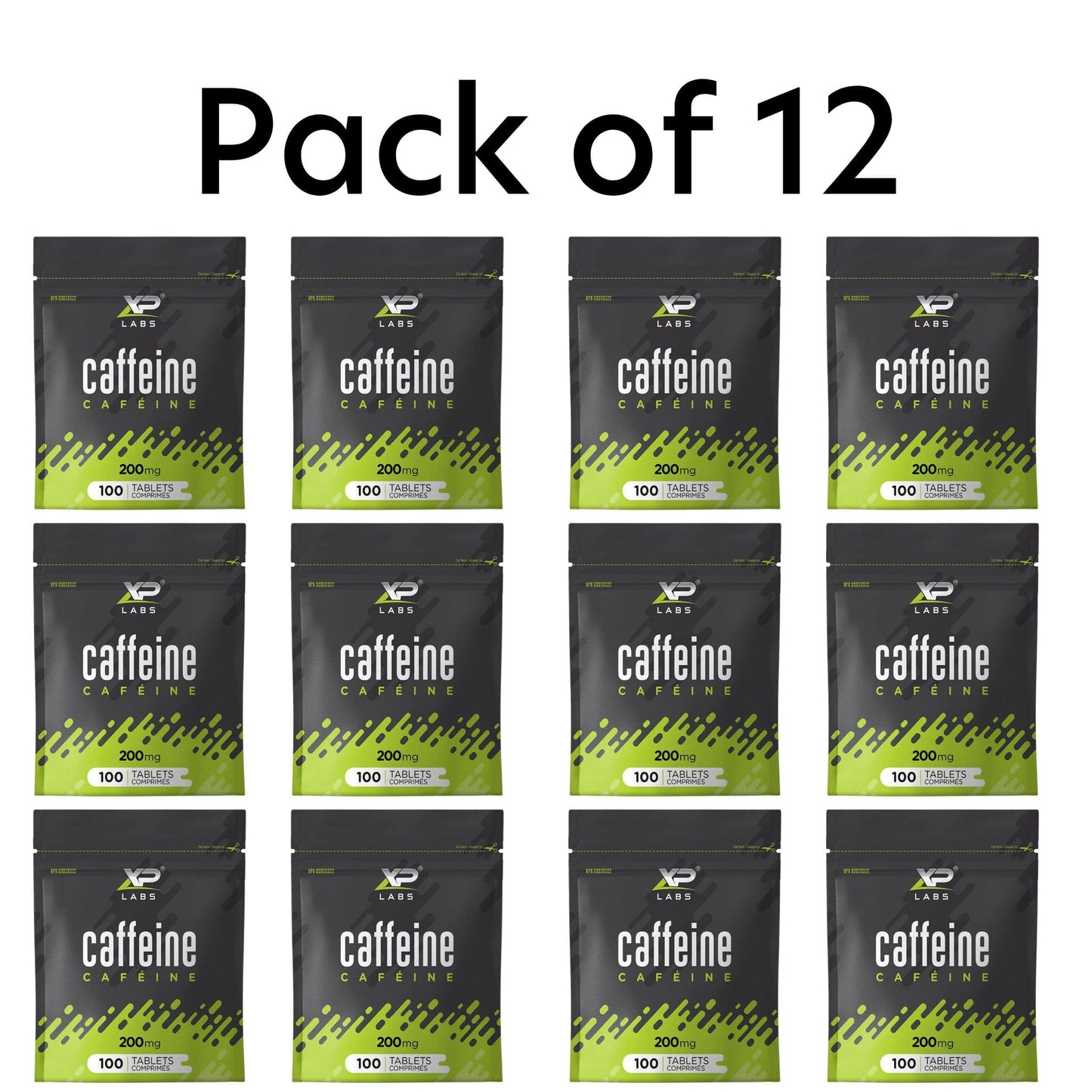 Pack of 12 | XP Labs Caffeine