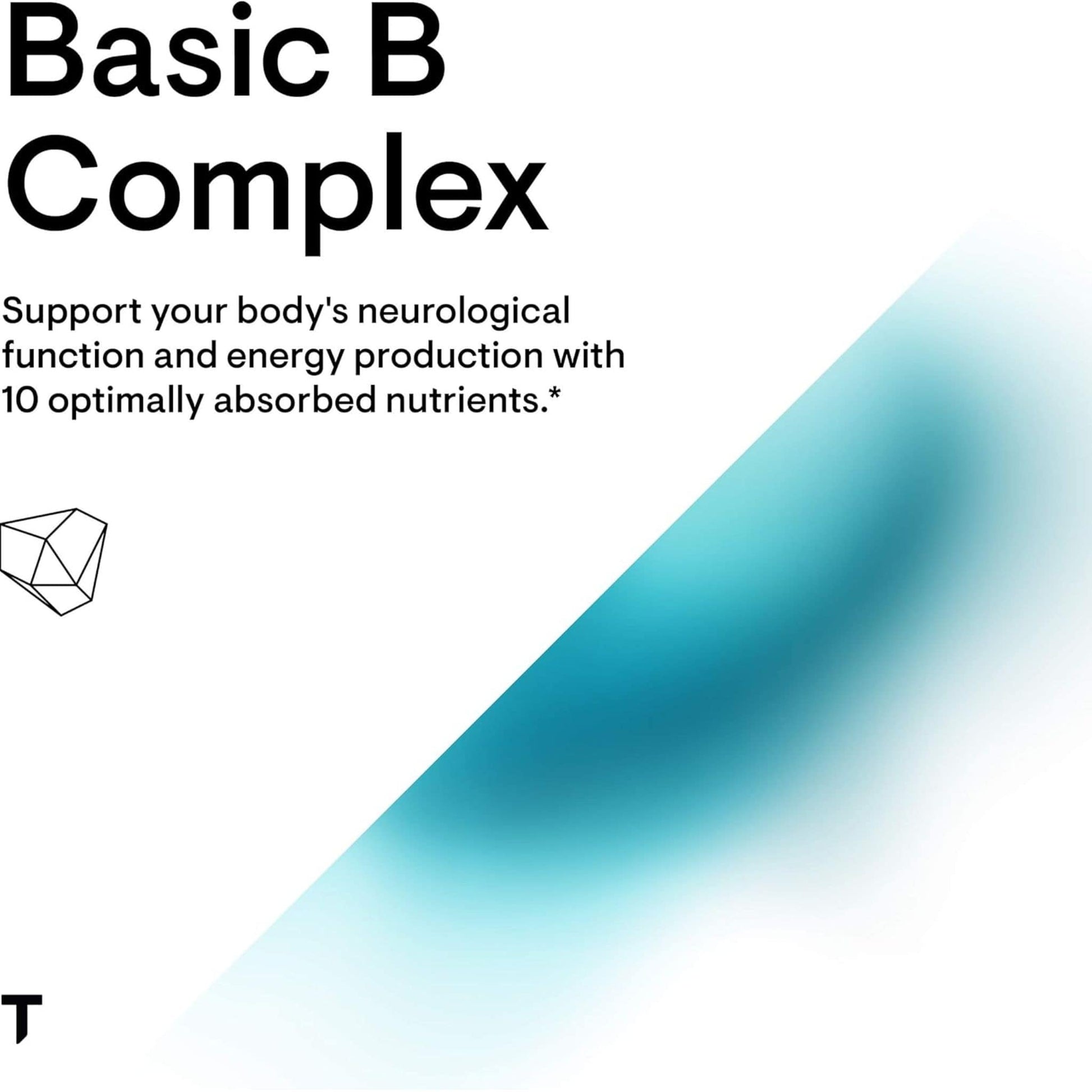 60 Capsules | Thorne Basic B Complex // Infographic