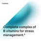 60 Capsules | Thorne Stress B-Complex // Infographic