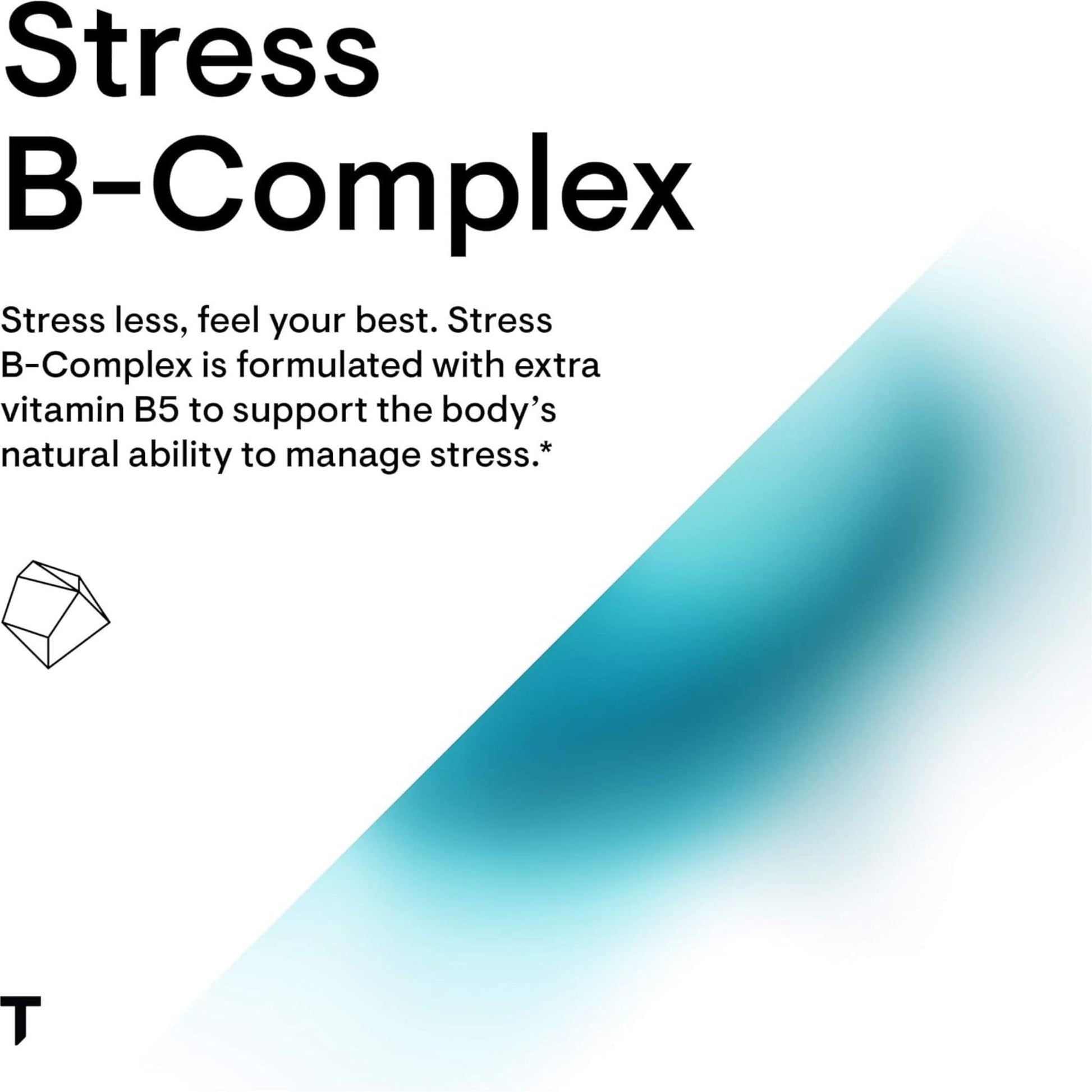 60 Capsules | Thorne Stress B-Complex // Infographic