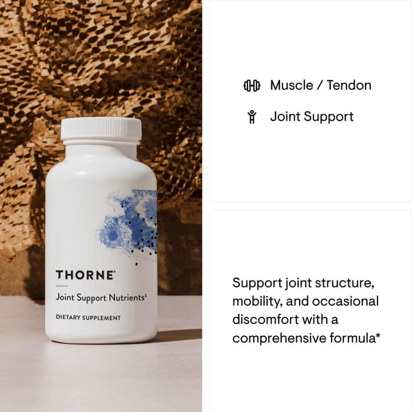 240 Capsules | THORNE Joint Support Nutrients // Benefits