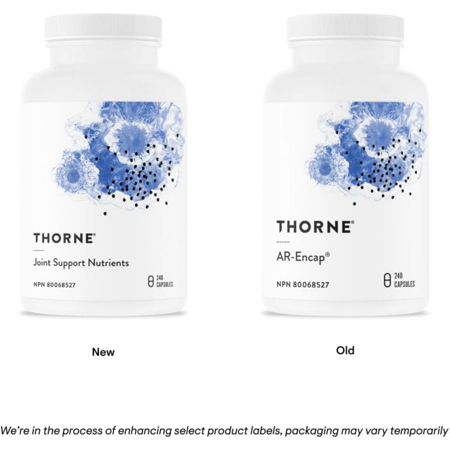 240 Capsules | THORNE Joint Support Nutrients // Packaging