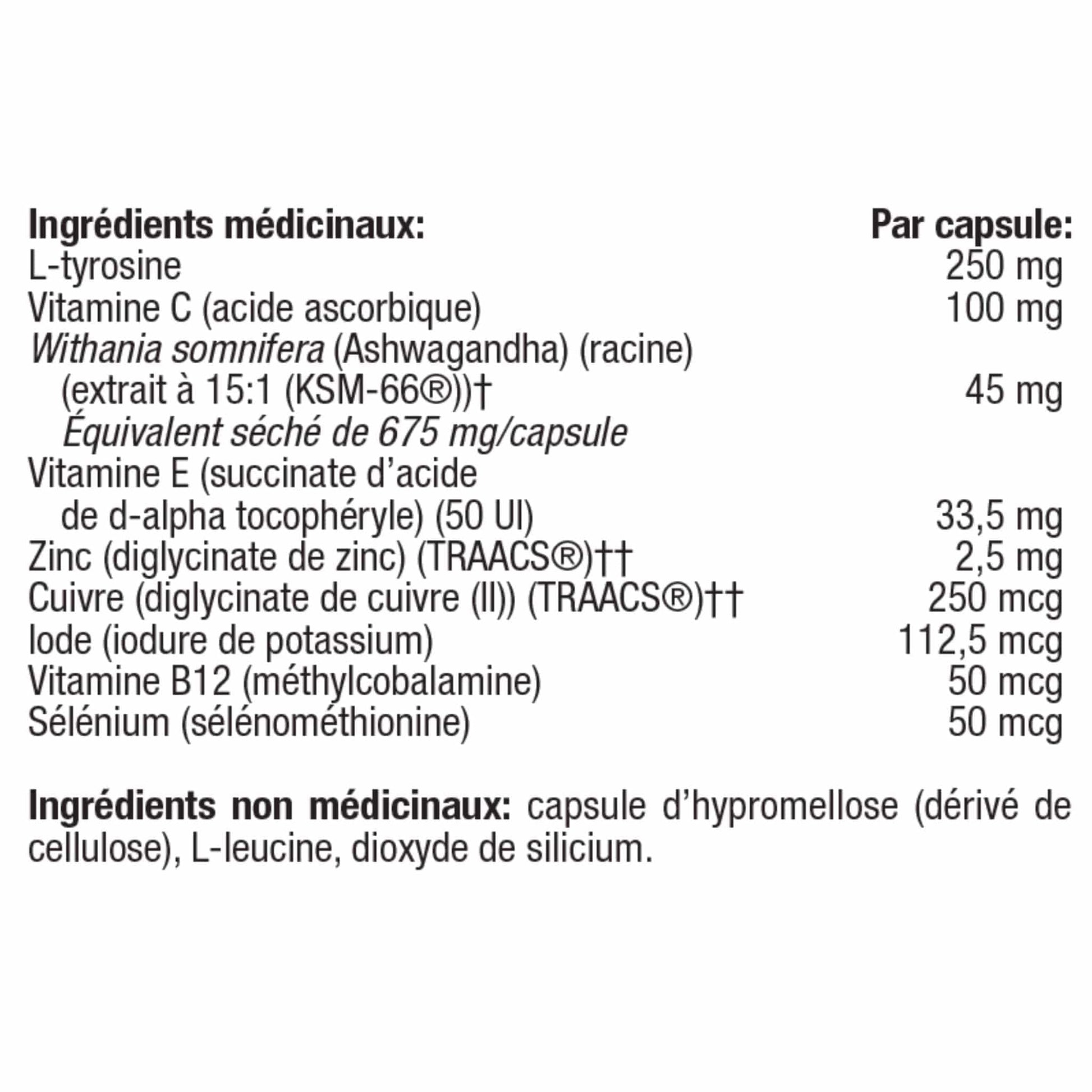 120 Capsules | Thorne Thyrocsin