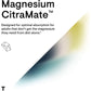 90 Capsules | Thorne Magnesium CitraMate // Infographic