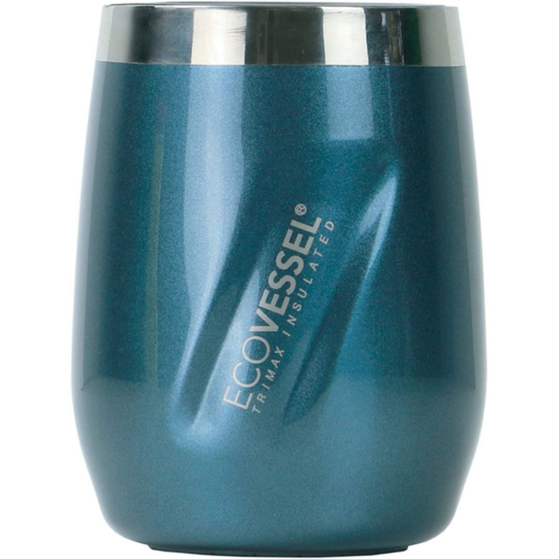 Metallic Blue 295ml // EcoVessel PORT Tumbler  // Metallic Blue