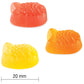 Orange, Lemon, Mixed Berry, 90 Gummies | Jamieson Gummies Omega-3 // gummy size