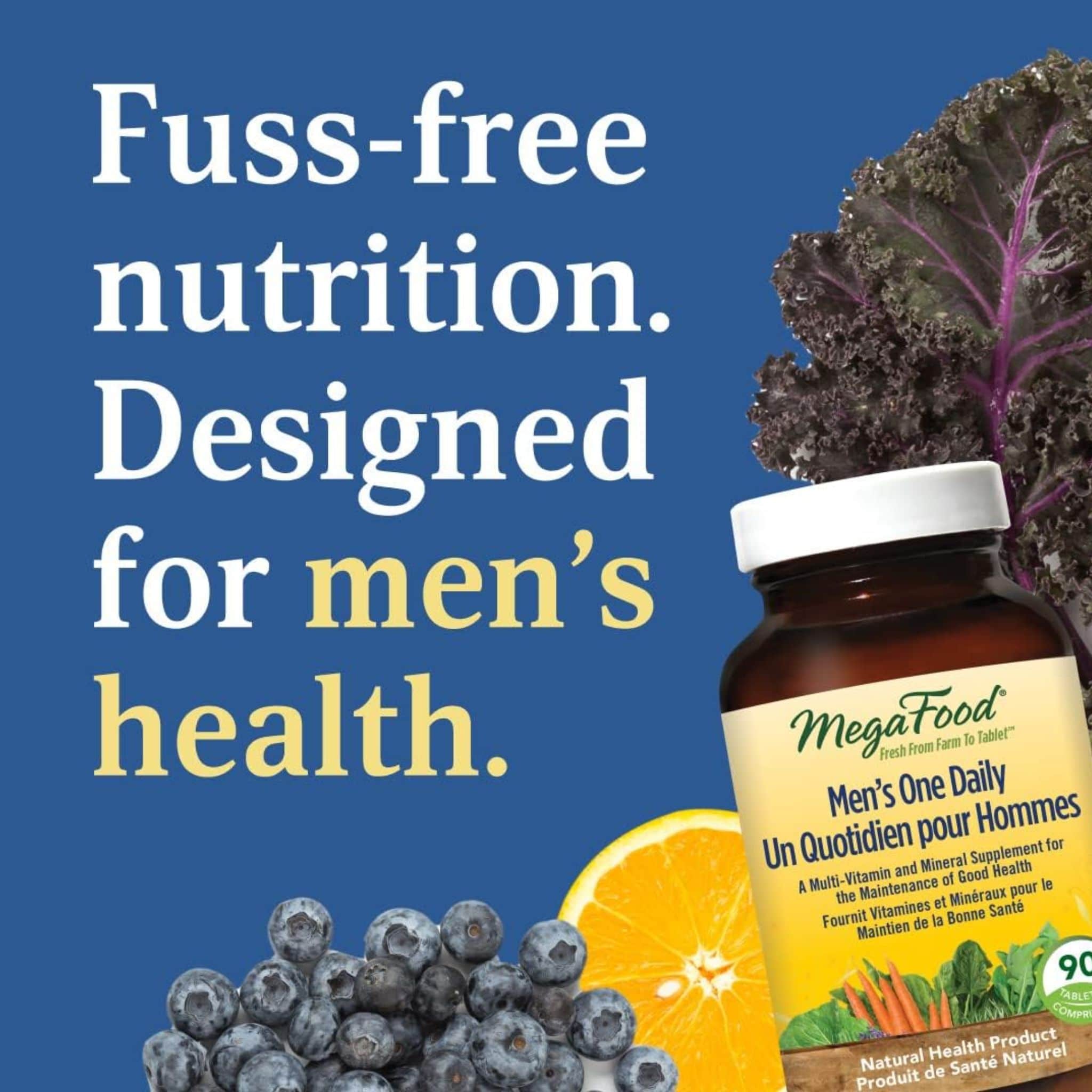 Megafood Mens One Daily Multivitamin And Mineral Tablets 7130