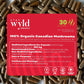 90 Capsules | Stay Wyld Organics Be Well, Chaga // nutrition facts