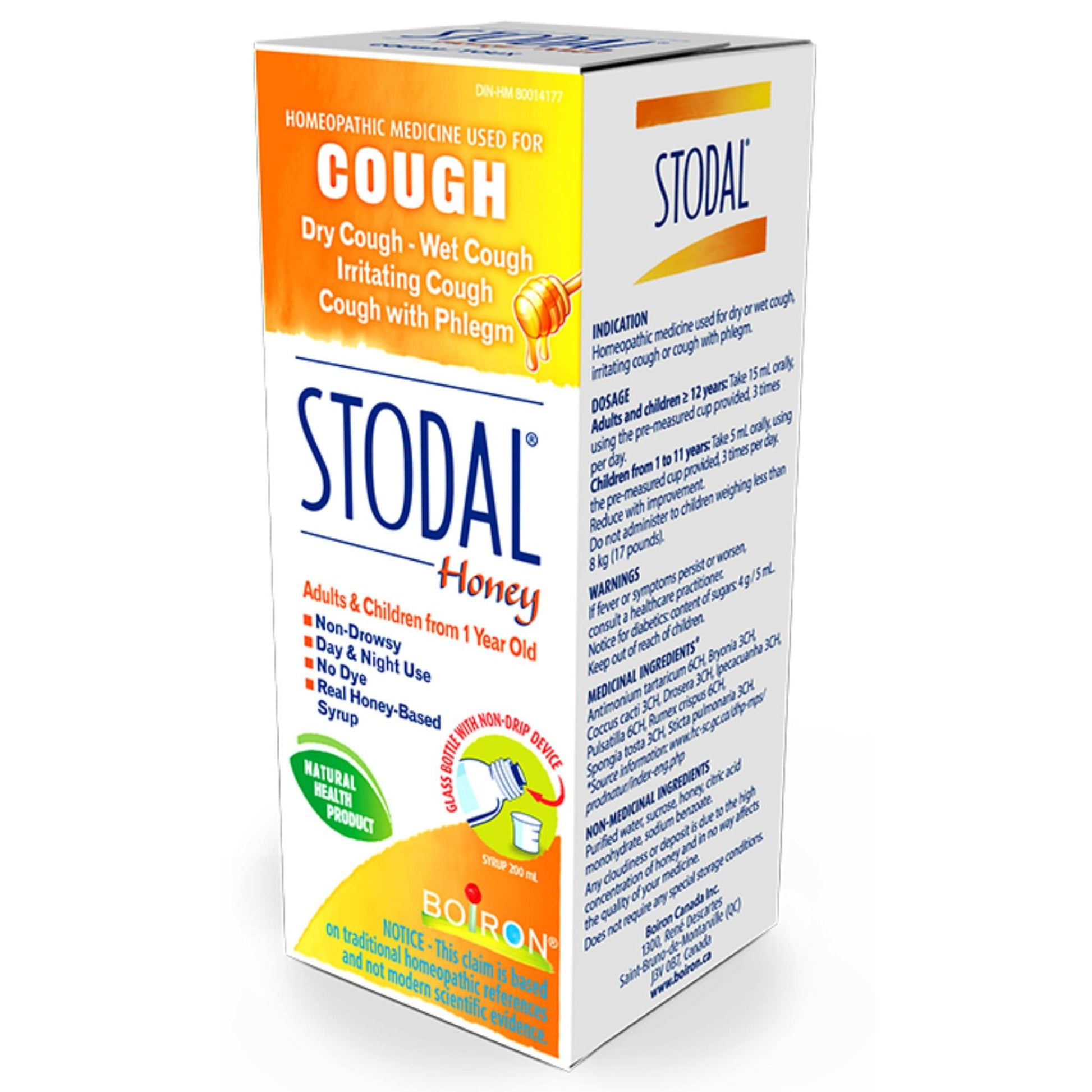 Honey | Stodal Honey Adult and Children Cough Syrup