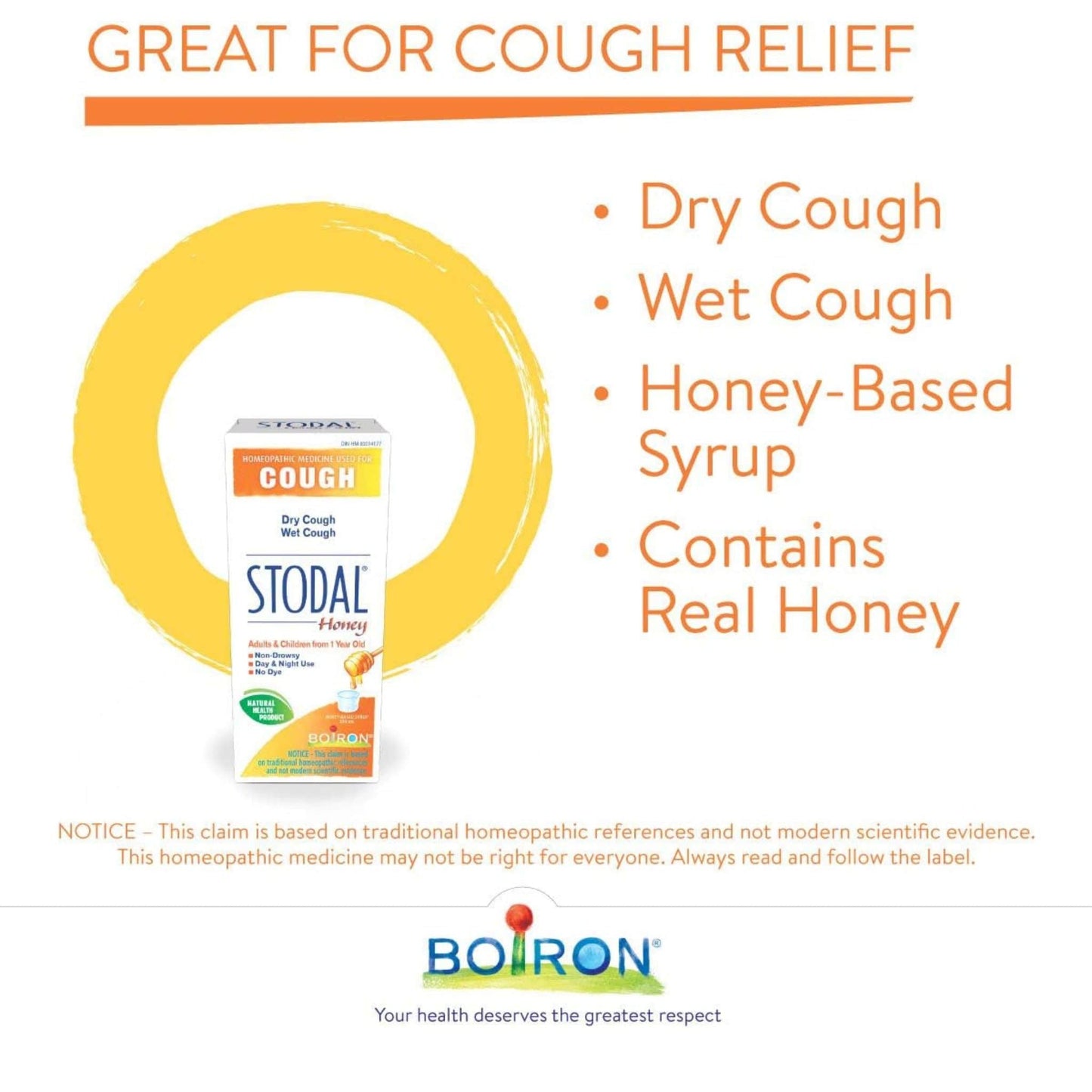 Honey | Stodal Honey Adult and Children Cough Syrup