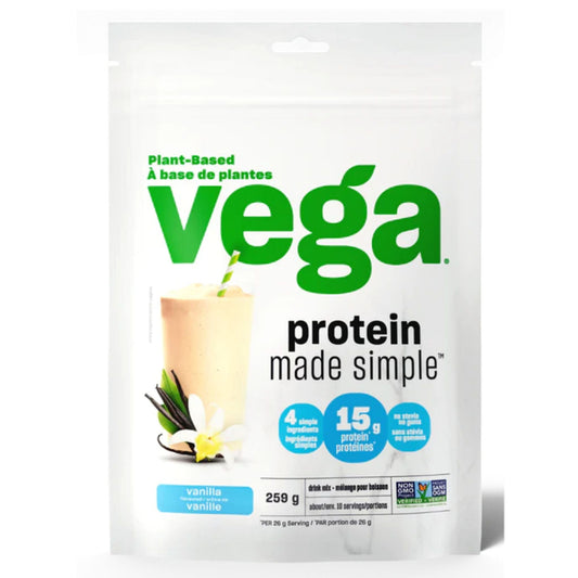 Vanilla 259g | Vega Protein Made Simple // vanilla flavour