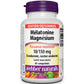 60 Tablets | Webber Naturals Melatonin Magnesium Maximum Strength 10/150mg // French Bottle