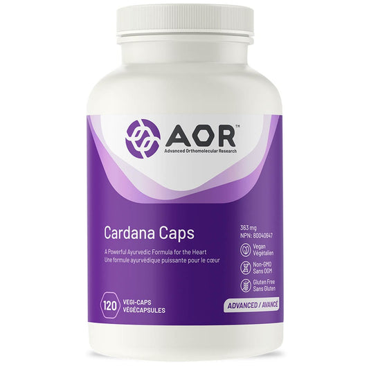 AOR Cardana Caps, 360mg, 120 Vegi-Capsules