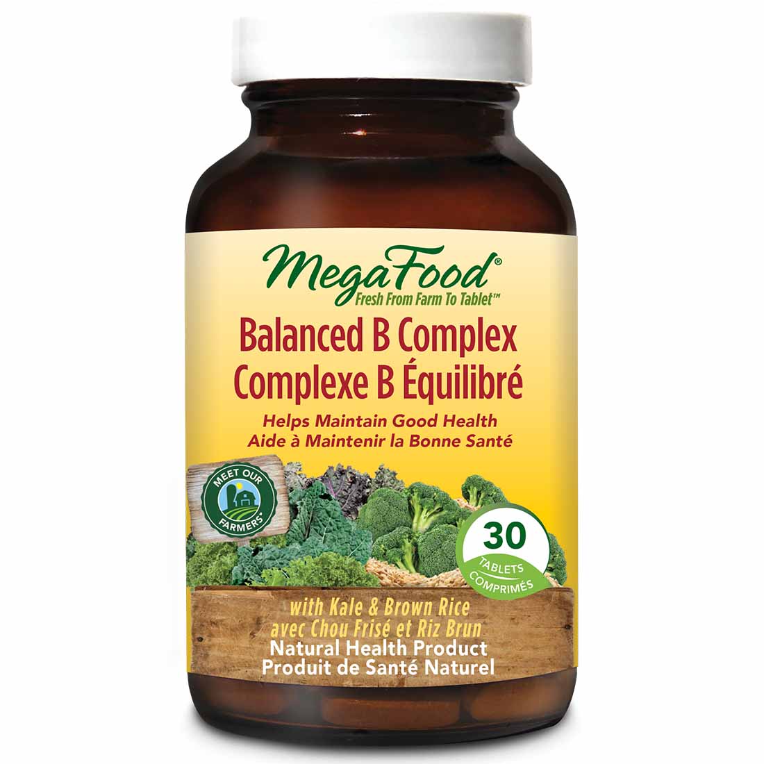 MegaFood Balanced B Complex – Vitamart.ca