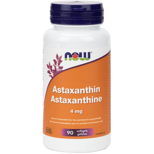 NOW Astaxanthin 4mg, 90 Softgels