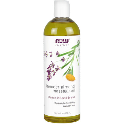 NOW Massage Oil, Skin Rejuvenating Blend, Paraben Free