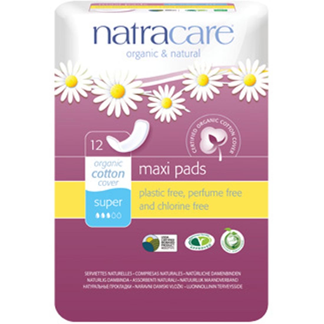 Natracare Natural Pads