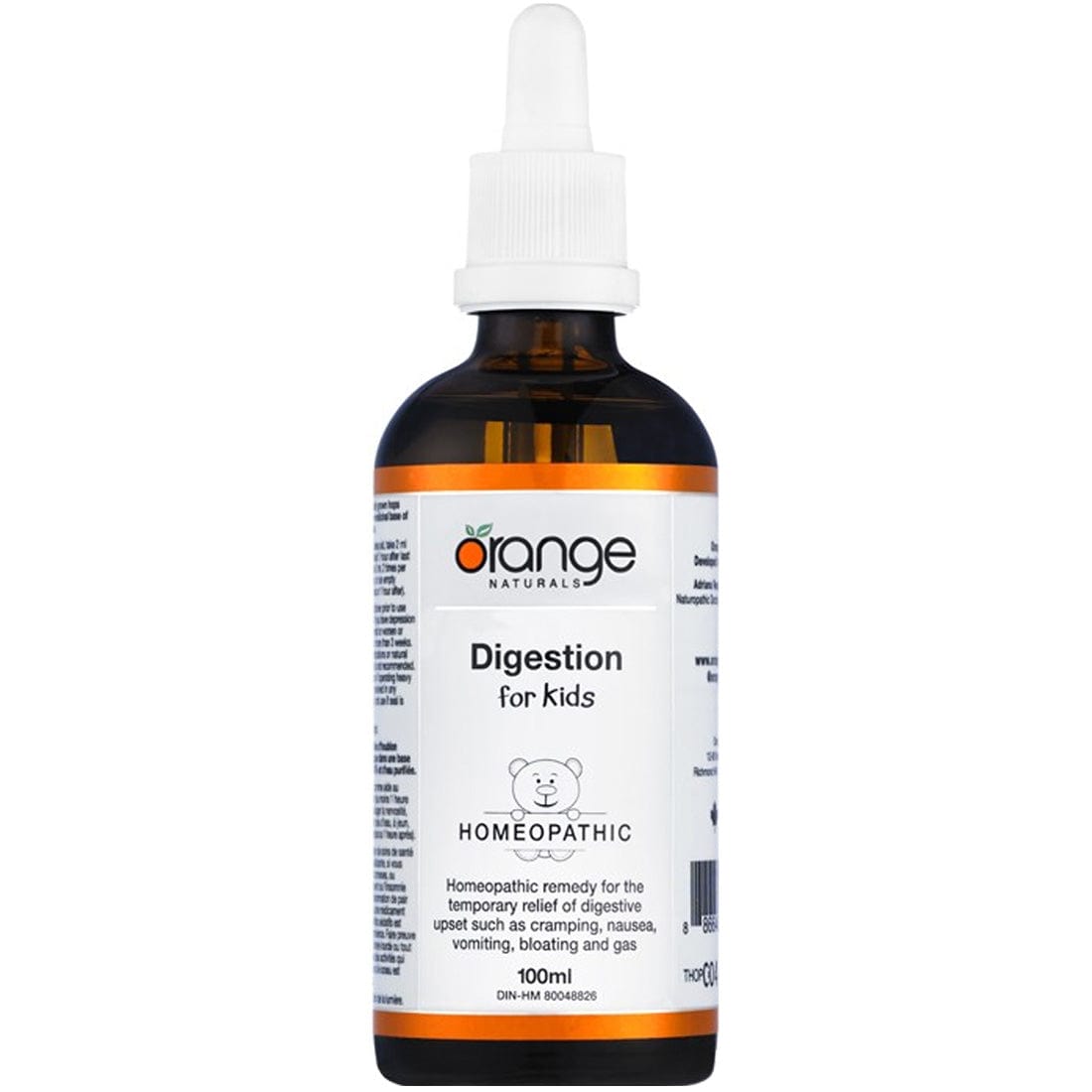 Orange Naturals Digestion For Kids Homeopathic Remedy, 100ml