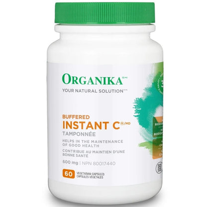 Organika Buffered Instant Vitamin C 600mg (NEW!)