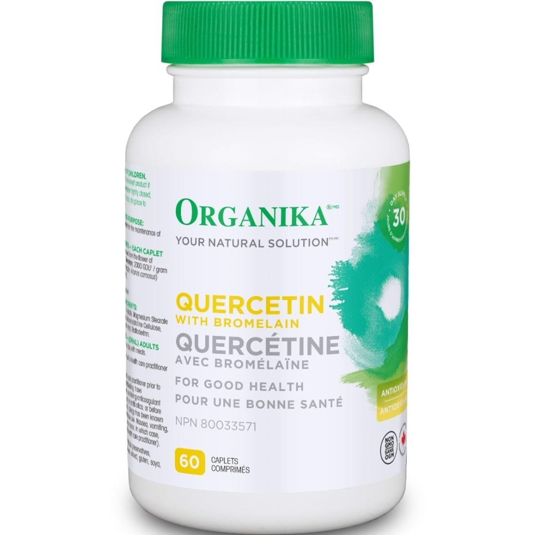 Organika Quercetin With Bromelain 500mg