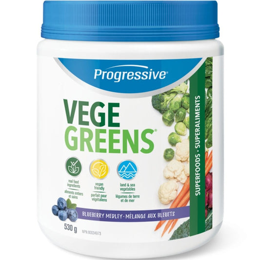 Progressive VegeGreens Powder, Superfood Greens Formula