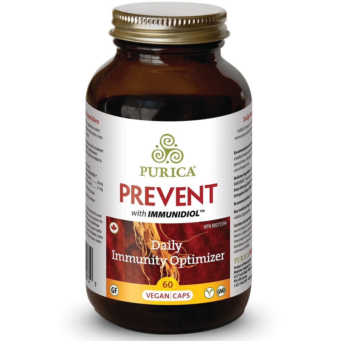 Purica Prevent, 60 Vegan Caps