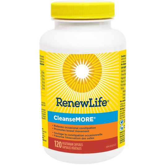 Renew Life CleanseMORE, Helps relieve constipation, Hydrates and promotes bowel movements