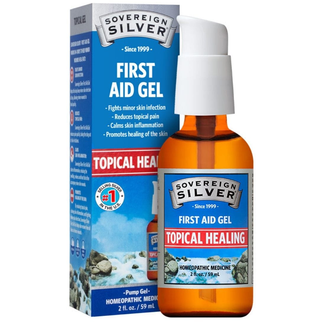 Sovereign Silver Colloidal Silver First Aid Gel