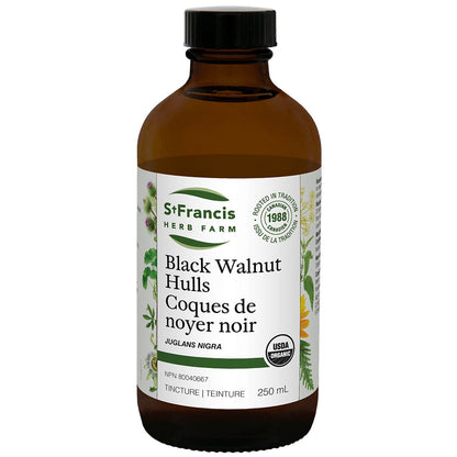 St. Francis Black Walnut Hulls