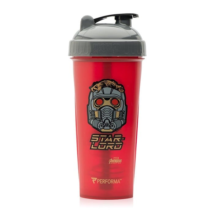 PerfectShaker Classic Shaker Cup, Marvel Avengers Infinity War Series, 100% Leak-Free, 828ml