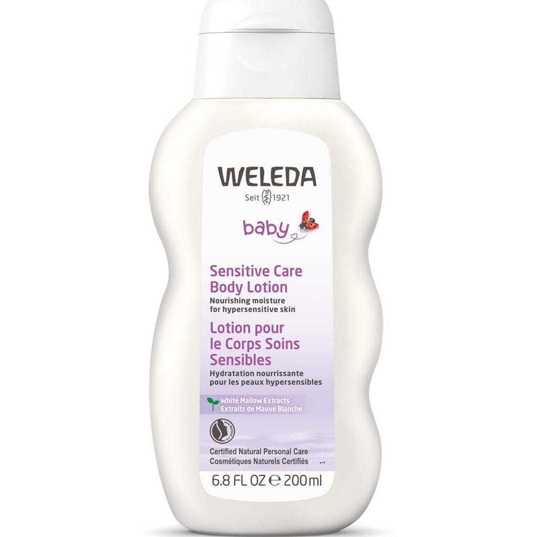 Weleda Baby Sensitive Care Body Lotion, White Mallow, 200ml/6.8oz