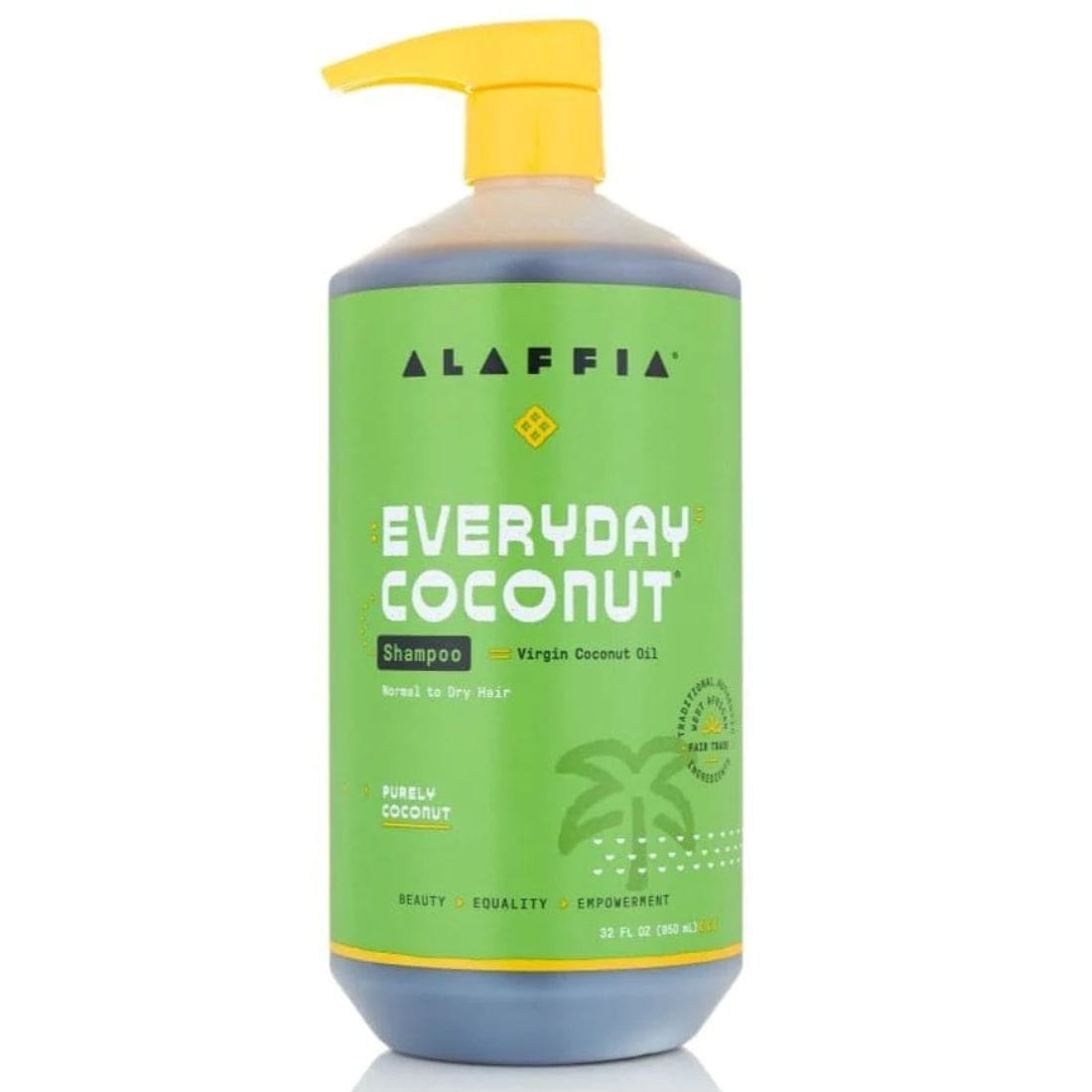 Alaffia EveryDay Coconut Shampoo, Purely Coconut, 950ml