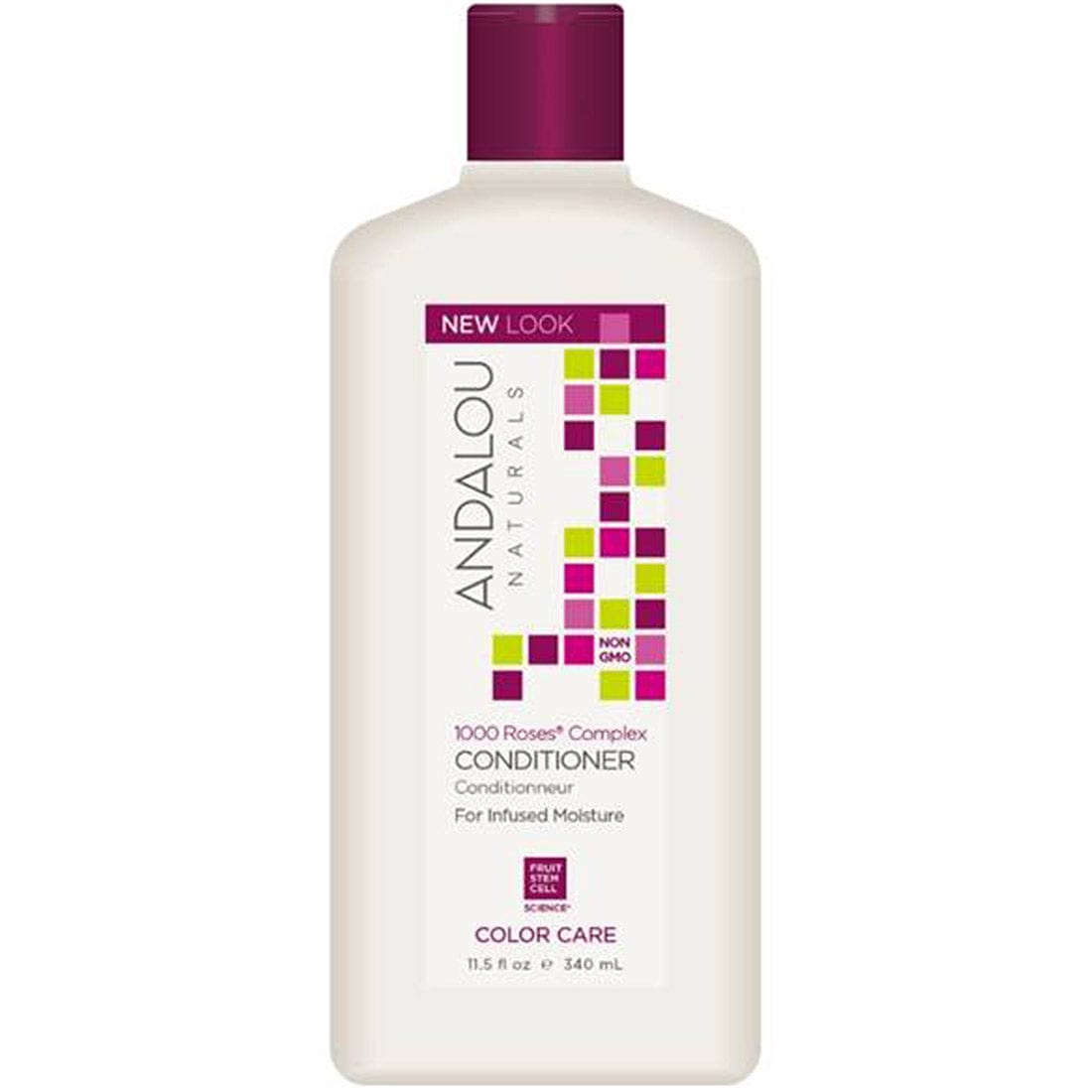 Andalou Naturals 1000 Roses Colour Care Conditioner, 340ml