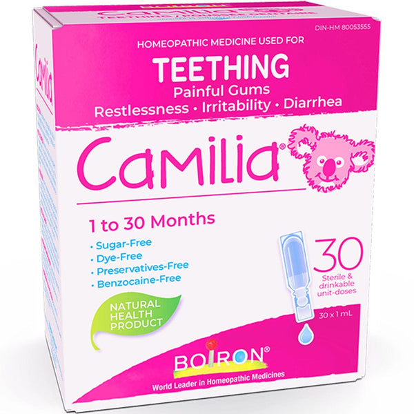 Boiron Camilia Baby Teething Medicine 1 to 30 months Sugar free