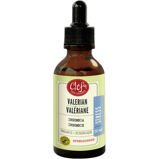 Clef des Champs Valerian Tincture Organic, 50ml