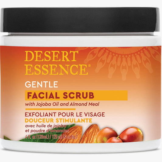 Desert Essence Gentle Stimulating Facial Scrub, 120ml