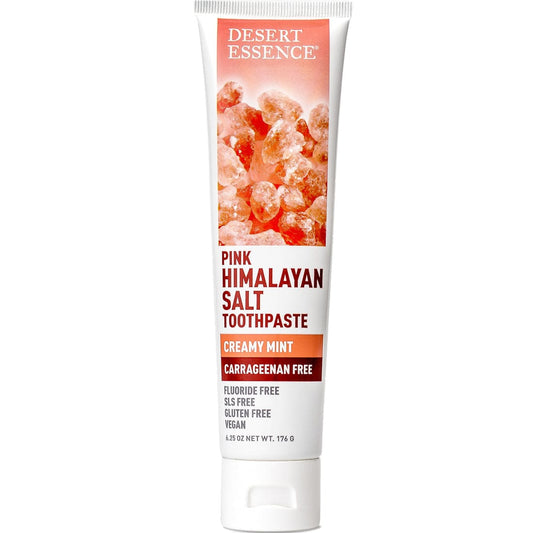 Desert Essence Pink Himalayan Salt Toothpaste, 176g