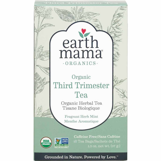 Earth Mama Organics Third Trimester Tea, 16 Bags