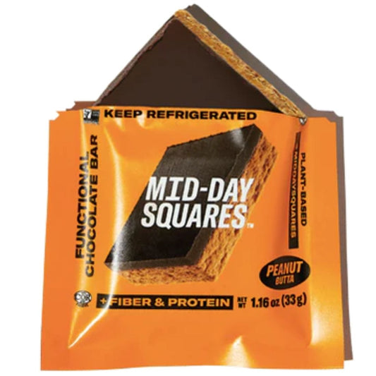 Mid-Day Squares, Real Chocolate Raw Superfood Squares, Vegan, Gluten-Free, Organic, Delicious