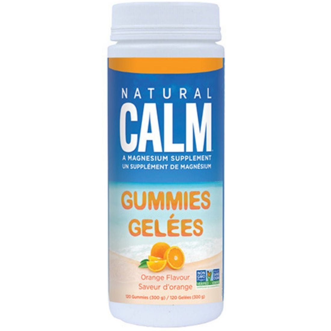 Natural Calm Magnesium Gummies 83mg For Adults and Kids 120 Deliciou