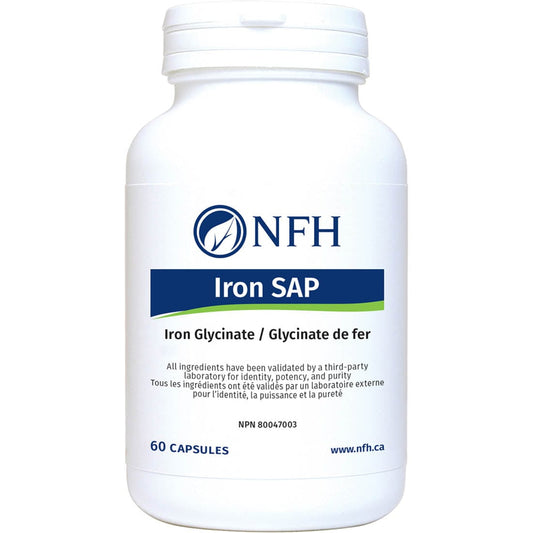 NFH Iron SAP Iron Bisglycinate 30mg Capsules