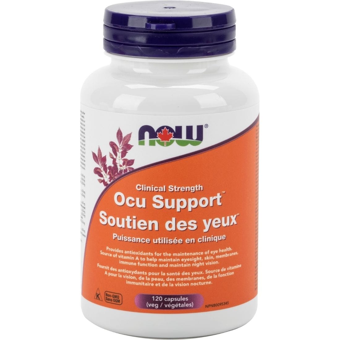 NOW Ocu Support, 120 Capsules