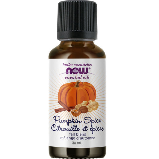 NOW Pumpkin Spice Essential Oil Blend, 30ml