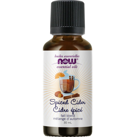 NOW Spiced Cider Essential Oil Blend, 30ml