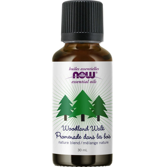 NOW Woodland Walk Essential Oil Blend, 30ml