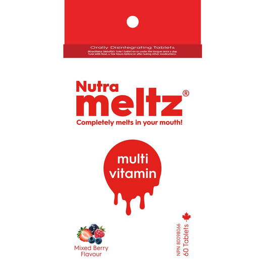 Nutrameltz Multivitamin Full Spectrum, 60 Orally Dissolving Tablets (50% Off, Expiry: Mar 2025, Final Sale)