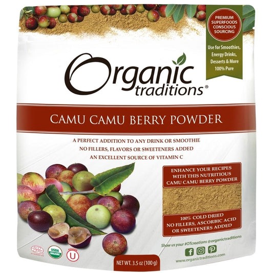Organic Traditions Camu Camu Berry Powder, 100g